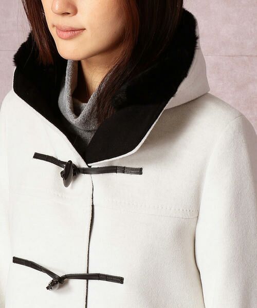 セール アンゴラショートフリースダッフルコート ダッフルコート Comme Ca コムサ ファッション通販 タカシマヤファッションスクエア