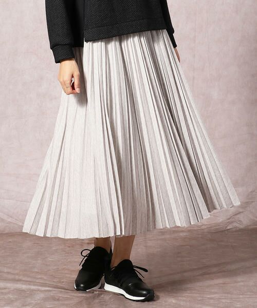セール アコーディオンプリーツスカート ロング マキシ丈スカート Comme Ca コムサ ファッション通販 タカシマヤファッションスクエア