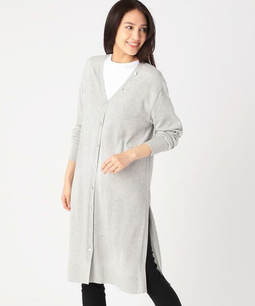 セール ロング丈カーディガン カーディガン ボレロ Comme Ca コムサ ファッション通販 タカシマヤファッションスクエア