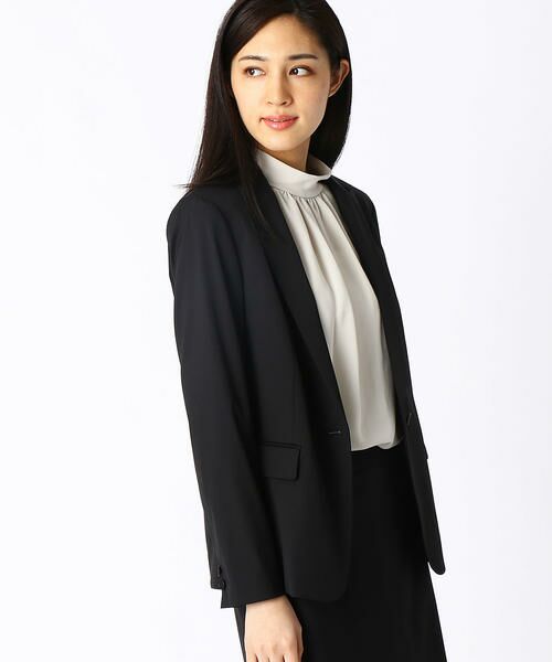 ストレッチトロピカルウールジャケット セットアップ Comme Ca コムサ ファッション通販 タカシマヤファッションスクエア