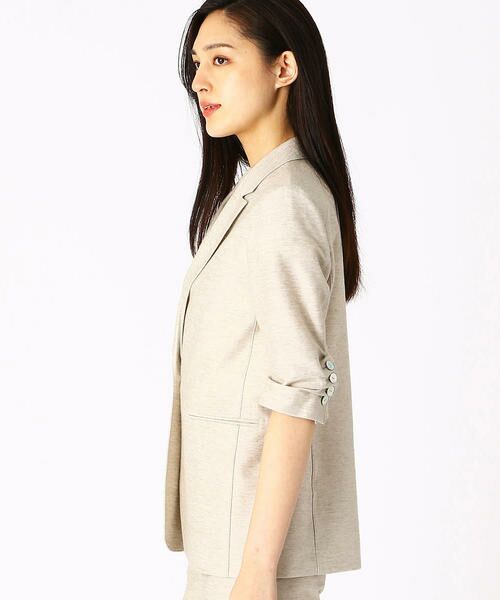 リネンジャージーテーラードジャケット テーラードジャケット Comme Ca コムサ ファッション通販 タカシマヤファッションスクエア