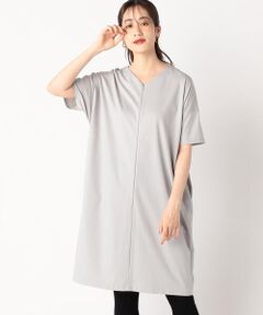 〔 マタニティ 〕 【前後2WAY】キレイめ Tシャツワンピース