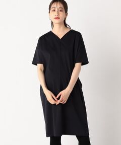 〔 マタニティ 〕 【前後2WAY】キレイめ Tシャツワンピース