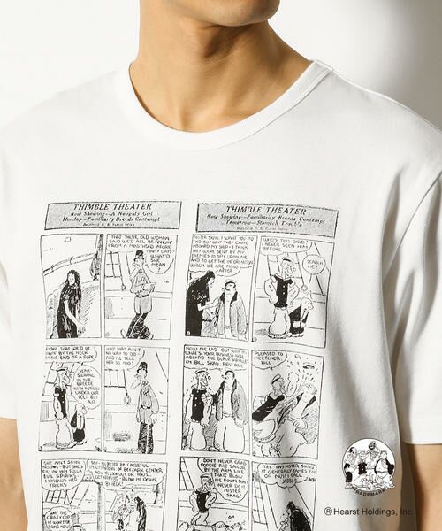 COMME CA COMMUNE / コムサコミューン Tシャツ | POPEYE(R)コラボ　プリントTシャツ | 詳細5