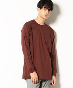 セミロング丈 長袖Ｔシャツ