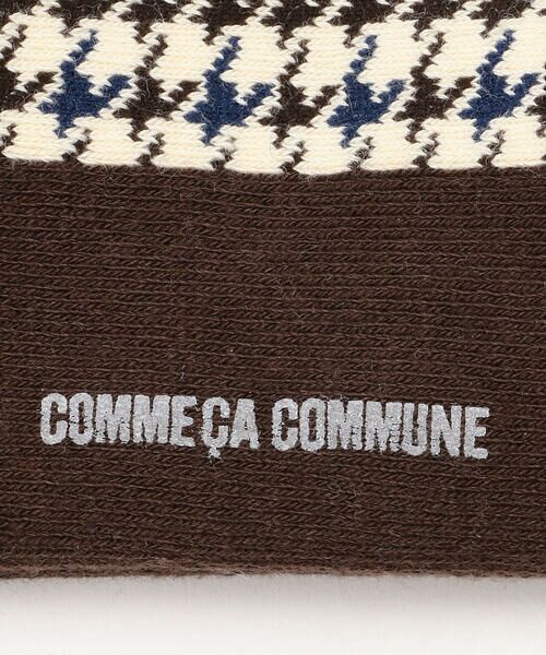 COMME CA COMMUNE / コムサコミューン ソックス | ガンクラブチェック ソックス | 詳細1