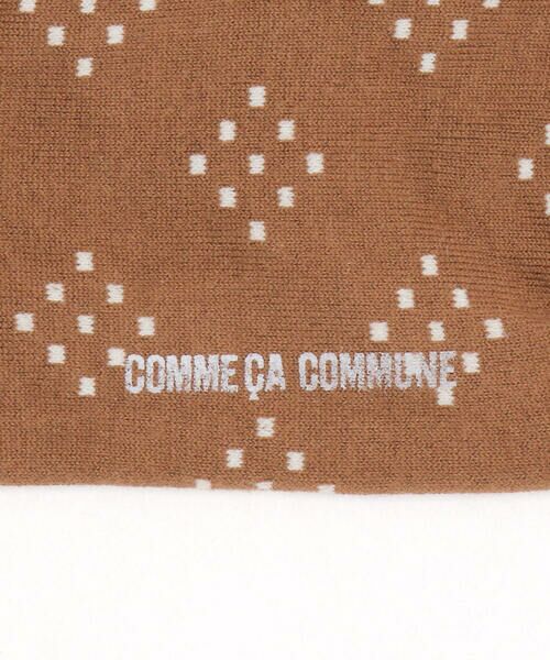 COMME CA COMMUNE / コムサコミューン ソックス | ダイヤドット柄 ソックス | 詳細2