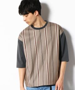 切り替え ７分袖 Ｔシャツ