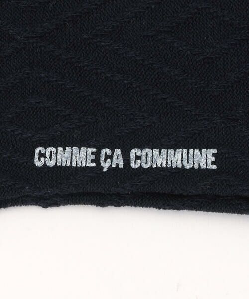 COMME CA COMMUNE / コムサコミューン ソックス | ダイヤフレーム柄 ソックス | 詳細2