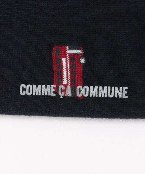 COMME CA COMMUNE / コムサコミューン ソックス | ロンドンバス柄　ローアンクル　ソックス | 詳細3