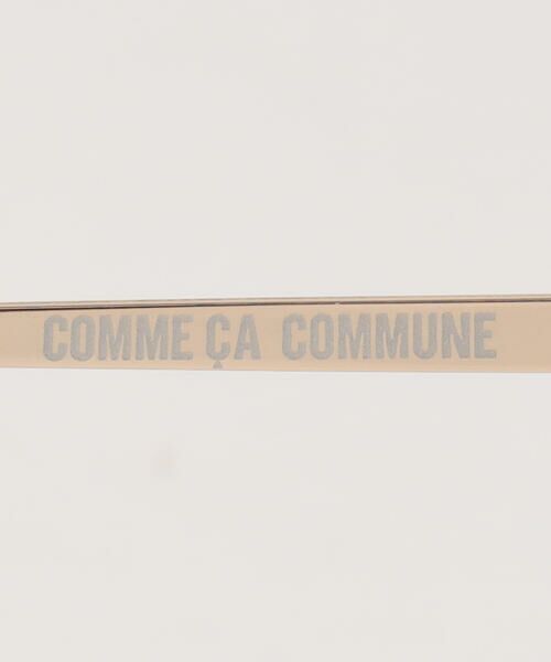 COMME CA COMMUNE / コムサコミューン サングラス・メガネ | ボストン型 ファッショングラス | 詳細7