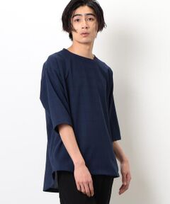 グレンチェック ビッグＴシャツ