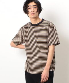 スヴィン ゴールド ボーダーＴシャツ