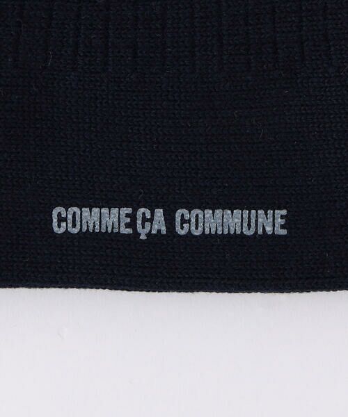 COMME CA COMMUNE / コムサコミューン ソックス | ワッフル編み柄 ソックス | 詳細4