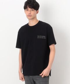 ＵＳＡコットン引き揃え天竺 ロゴＴシャツ