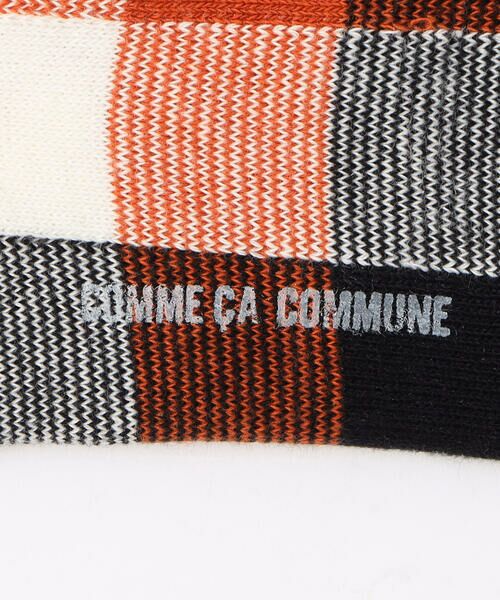 COMME CA COMMUNE / コムサコミューン ソックス | 配色 ブロック ローアンクル ソックス | 詳細1