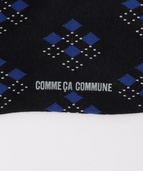 COMME CA COMMUNE / コムサコミューン ソックス | ダイヤ 小紋柄 ソックス | 詳細1