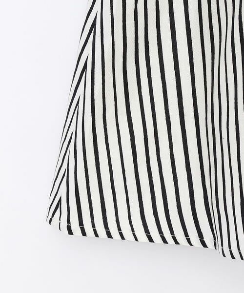 COMME CA FILLE / コムサ・フィユ ドレス | 手描き風ストライプドレス | 詳細4