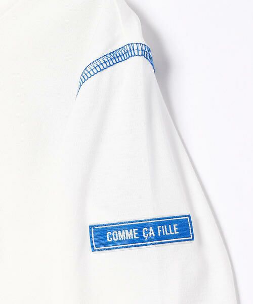 COMME CA FILLE / コムサ・フィユ Tシャツ | ステッチデザイン長袖Ｔシャツ | 詳細4