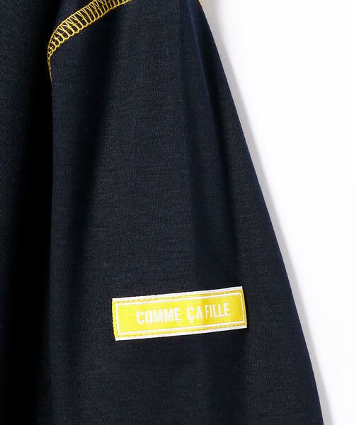 COMME CA FILLE / コムサ・フィユ Tシャツ | 【Ｊrサイズ】ステッチデザイン長袖Ｔシャツ | 詳細4