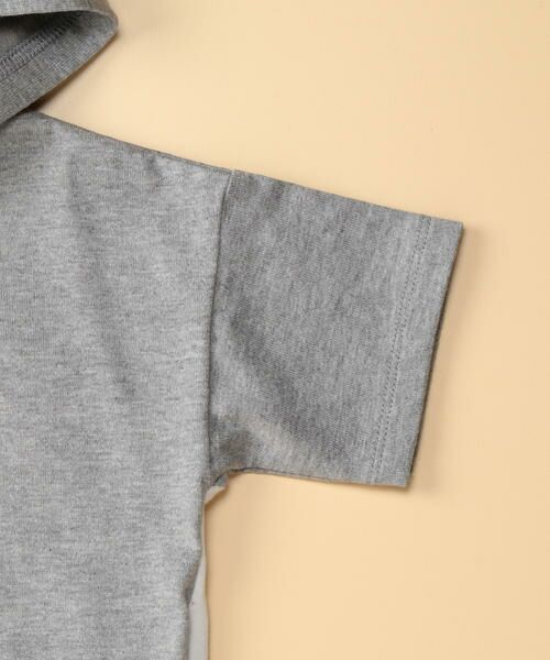 COMME CA FILLE / コムサ・フィユ Tシャツ | フード付き半袖ビッグＴシャツ | 詳細5
