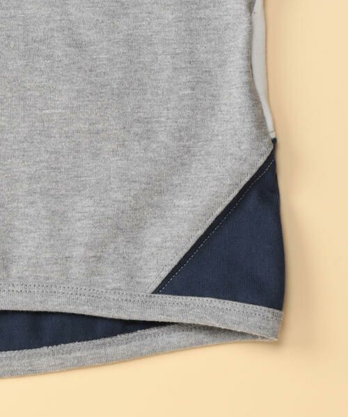 COMME CA FILLE / コムサ・フィユ Tシャツ | フード付き半袖ビッグＴシャツ | 詳細6