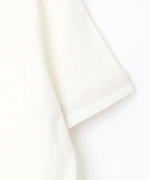 COMME CA FILLE / コムサ・フィユ Tシャツ | 【ジュニアサイズ】切り替え胸ポケット付半袖Ｔシャツ | 詳細3