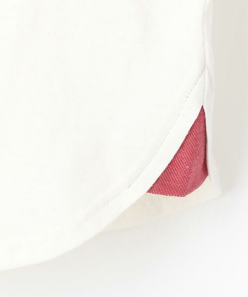 COMME CA FILLE / コムサ・フィユ Tシャツ | 【ジュニアサイズ】切り替え胸ポケット付半袖Ｔシャツ | 詳細4