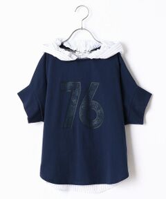 【ジュニアサイズ】ベースボール風Ｔシャツ