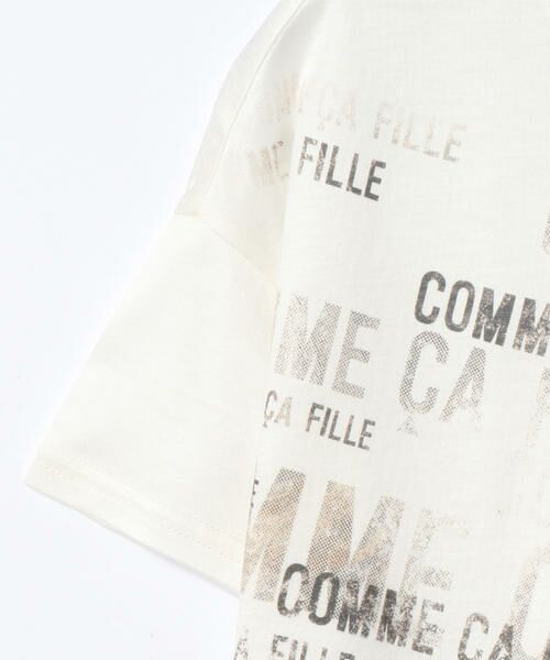 COMME CA FILLE / コムサ・フィユ Tシャツ | スニーカープリントＴシャツ | 詳細3