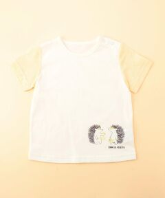 ハリネズミプリント半袖Ｔシャツ