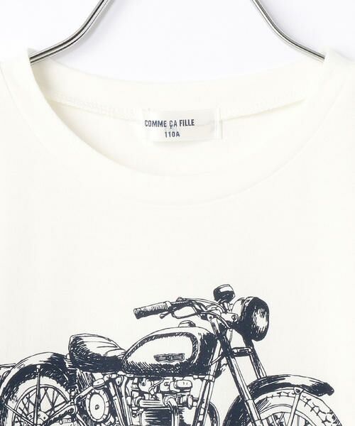 COMME CA FILLE / コムサ・フィユ Tシャツ | バイクプリントＴシャツ | 詳細2