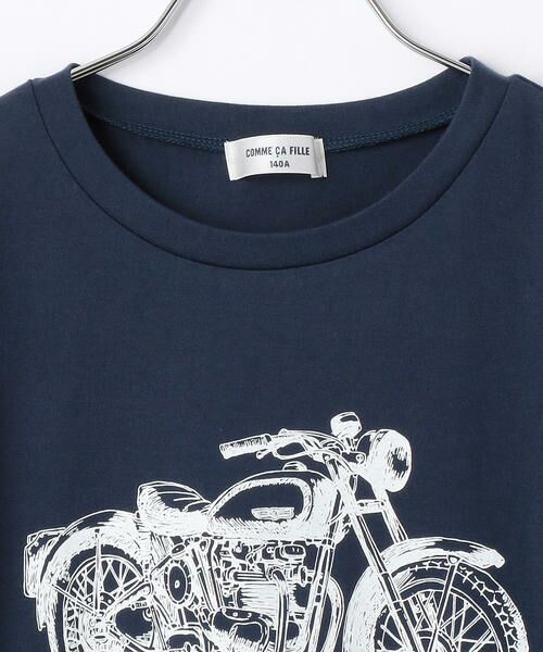 COMME CA FILLE / コムサ・フィユ Tシャツ | 【ジュニアサイズ】バイクプリントＴシャツ | 詳細2
