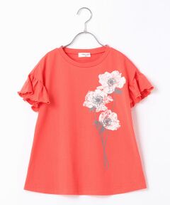 【ジュニアサイズ】アネモネプリントＴシャツ