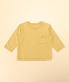 ポケット付き長袖Ｔシャツ