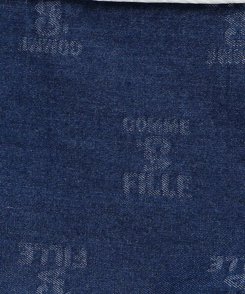 COMME CA FILLE / コムサ・フィユ シャツ・ブラウス | デニムロゴジャガードベースボールシャツ | 詳細8