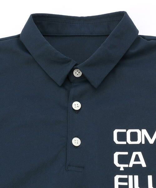 COMME CA FILLE / コムサ・フィユ ポロシャツ | 〔140cmから〕ドビージャージー ビッグポロシャツ | 詳細4