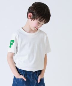 サガラ刺繍ワッペン付きＴシャツ