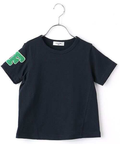 COMME CA FILLE / コムサ・フィユ Tシャツ | サガラ刺繍ワッペン付きＴシャツ | 詳細5