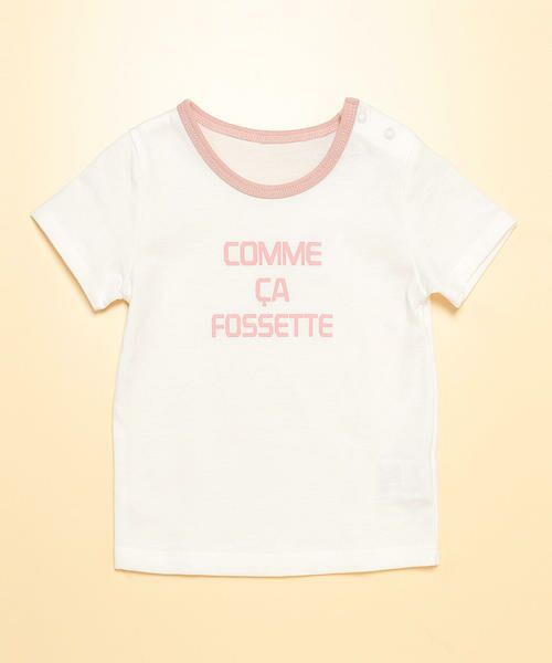 COMME CA FILLE / コムサ・フィユ ベビー・キッズグッズ | ビッグロゴＴシャツ | 詳細1