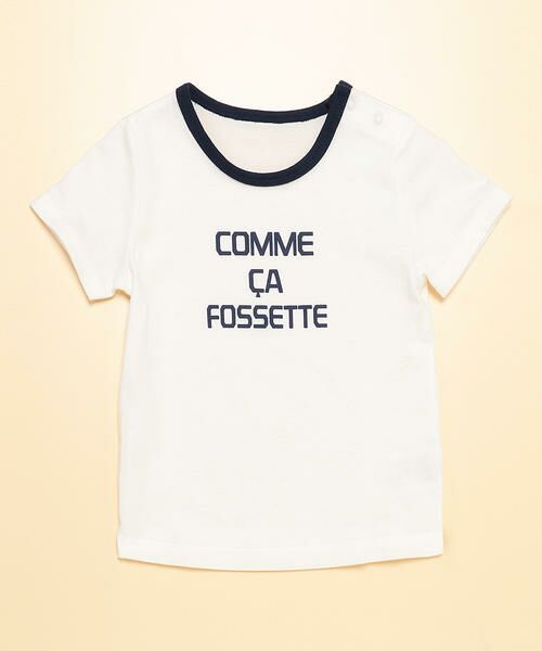 COMME CA FILLE / コムサ・フィユ ベビー・キッズグッズ | ビッグロゴＴシャツ | 詳細7