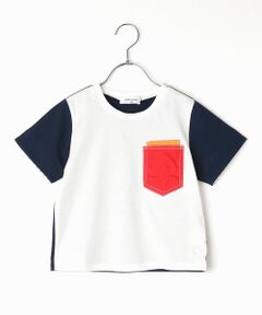 配色ポケット Tシャツ