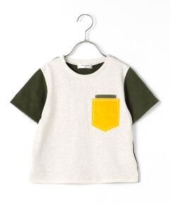 配色ポケット Tシャツ