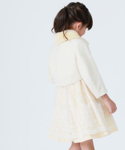 【美品】COMME CA FILLE コムサフィユ　ドレス　95cm 3歳