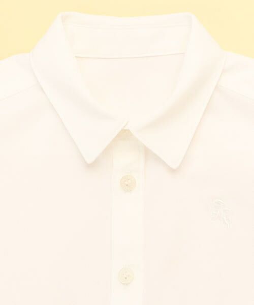 COMME CA FILLE / コムサ・フィユ シャツ・ブラウス | 台襟付き半袖シャツ | 詳細2