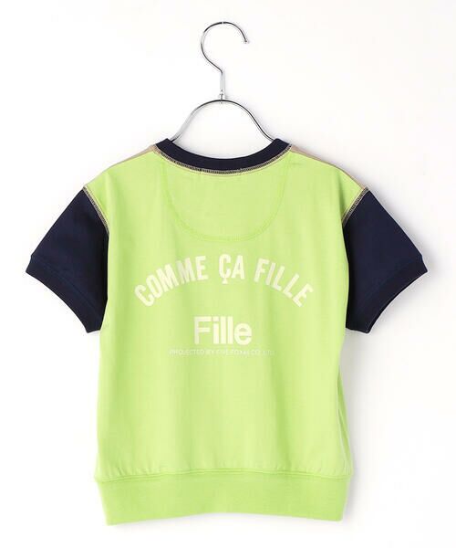 COMME CA FILLE / コムサ・フィユ Tシャツ | 配色３本針Ｔシャツ | 詳細1