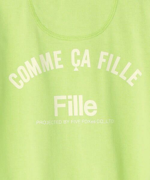 COMME CA FILLE / コムサ・フィユ Tシャツ | 配色３本針Ｔシャツ | 詳細5