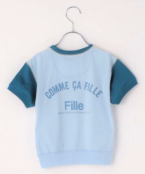 COMME CA FILLE / コムサ・フィユ Tシャツ | 配色３本針Ｔシャツ | 詳細7