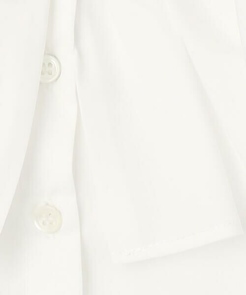 COMME CA FILLE / コムサ・フィユ シャツ・ブラウス | 大きな襟の白いブラウス | 詳細4