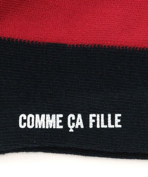 COMME CA FILLE / コムサ・フィユ ソックス | 配色 クルーソックス | 詳細2